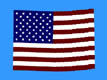 Waving American Flag